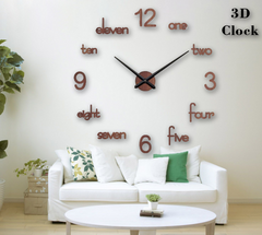 3D DIY Acrylic DIY CLOCK
